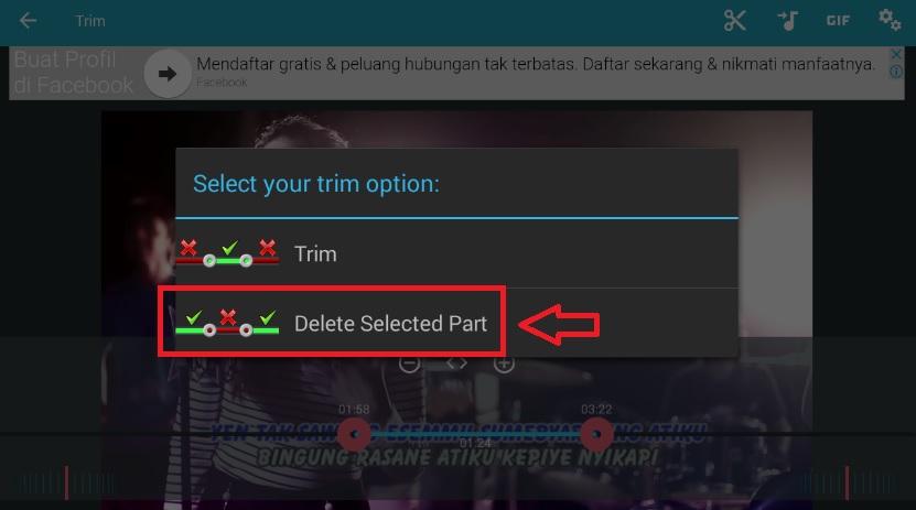 Delete Selected Part