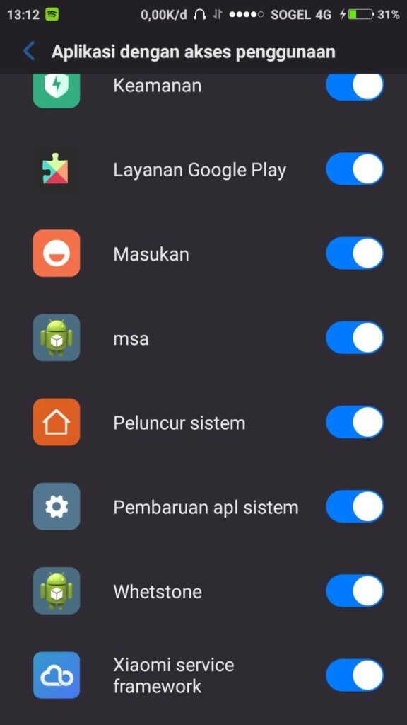 Aplikasi Sistem Android