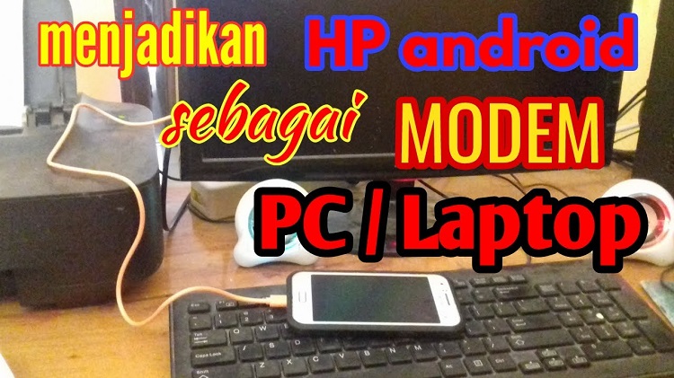 cara buat hp jadi modem terbaru