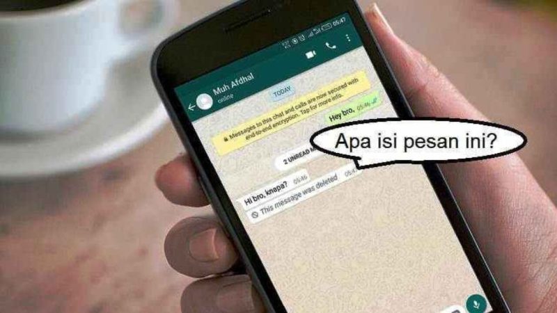 cara mengetahui nomor yang dihubungi tapi sudah dihapus