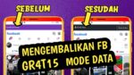 cara merubah facebook gratis ke data