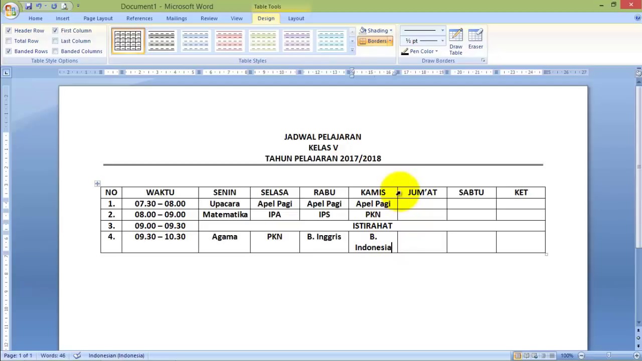 cara membuat jadwal harian di hp